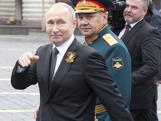 Президент РФ и Министр Обороны, портфолио фотографа Сергея Рыжика, Rijik.ru